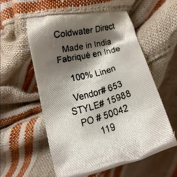 {NWOT} Coldwater Creek Linen Pants - Picture 7 of 7
